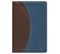 NIV Thinline Bible Compact, Chocolate/Grey, Italian Duo-Tone