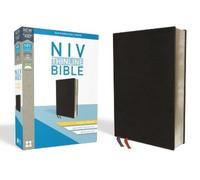NIV, Thinline Bible, Giant Print, Bonded Leather, Black, (Rilegato in ecopelle)