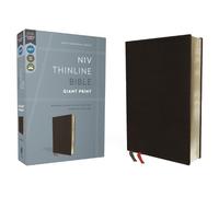 NIV, Thinline Bible, Giant Print, Bonded Leather, Black, (Rilegato in ecopelle)