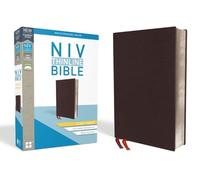 NIV, Thinline Bible, Giant Print, Bonded Leather, Burgund (Rilegato in ecopelle)