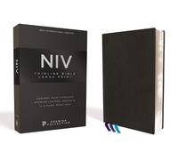 NIV, Thinline Bible, Large Print, Premium Goatskin Leathe (Rilegato in ecopelle)