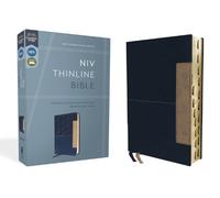 NIV, Thinline Bible, Leathersoft, Blue, Red Letter, Thumb (Rilegato in ecopelle)