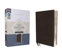NIV, Thinline Bible, Passaggio Setting, Leathersoft, Blac (Rilegato in ecopelle)