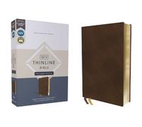 NIV, Thinline Bible, Passaggio Setting, Leathersoft, Brow (Rilegato in ecopelle)