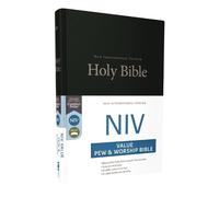 NIV, Value Pew and Worship Bible, Hardcover, Black (Copertina rigida)