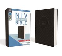 NIV, Value Thinline Bible, Large Print, Leathersoft, Gray (Rilegato in ecopelle)