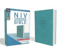 NIV, Value Thinline Bible, Large Print, Leathersoft, Teal (Rilegato in ecopelle)