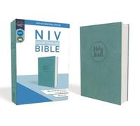 NIV, Value Thinline Bible, Leathersoft, Teal, Comfort Pri (Rilegato in ecopelle)