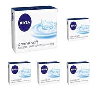 NIVEA 100G sapone crema morbida (Confezione da 5)