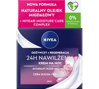 Nivea 24H Idratazione + Rigenerazione Crema Nutriente Notte per Pelle Secca e Sensibile 50 ml 50 ml