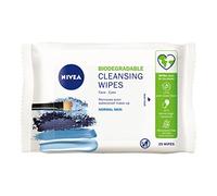 NIVEA 3 in 1, salviettine struccanti biodegradabili, rinfrescanti, 25 pezzi