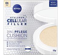 Nivea Hyaluron CELLular Filler 3in1 Care Cushion SPF15 fondotinata cushion 3in1 15 g tonalità 01 Light donna
