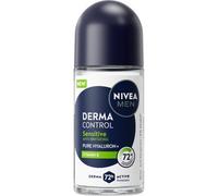 NIVEA. 6 PEZZI - DEO ROLL MEN DERMA SENSITIVE 50 4006000175744