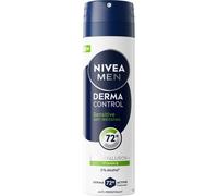 NIVEA. 6 pezzi DEO SPRAY MEN DERMA CONTROL SENSITIVE ML.150 4006000166803