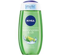 NIVEA 81067-01000-70 - Doccia con citronella e olio (250 ml), gel doccia rinfrescante con perle di olio preziose, doccia coccolante con profumo di citronella rivitalizzante
