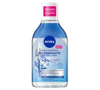 Nivea Acqua Micellare Rigenerante 400 ml, Struccante viso e occhi con 5% siero + Aminoacid Complex