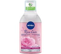 NIVEA - Acqua Micellare Bifase Rose Care - Efficacia Waterproof - Viso, Occhi, Labbra - Pulisce, Tonifica e Purifica - Pelle Fresca & Idrata - Acqua Di Rosa Bio - Tutti i Tipi Di Pelle - 400 ml
