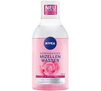 Nivea - Acqua micellare delicata, pulizia del viso con tecnologia MicellAIR e acqua di rosa naturale, 400 ml