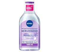 NIVEA Acqua micellare lenitiva, detergente micellare per pelli sensibili, tonico viso senza profumo con dexpantenolo e complesso amminoacidico, pulizia idratante del viso (400 ml)