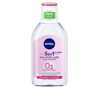 NIVEA - Acqua Micellare Morbidezza - Efficacia Waterproof - Viso, Occhi, Labbra - Pulisce e rimuove il trucco - Pelle morbida, liscia e idratata - Micelle, Amminoacidi e Mandorla Dolce - Pelle secca