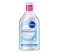 NIVEA Acqua Micellare Rinfrescante 400 ml, Struccante viso e occhi e labbra per make-up e SPF, Detergente viso con Aloe Vera e Acido Ialuronico, Senza profumo, Ipoallergenica, Pelle normale
