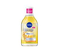Nivea Acqua Micellare Skin Glow 400 ml, Struccante viso e occhi con 5%