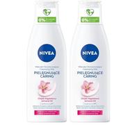 NIVEA Almond Oil Latte detergente delicato per la pelle secca e sensibile, 200 ml (Confezione da 2)
