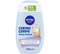 NIVEA - Baby Crema Corpo Dolce Nanna, Crema bambini corpo per una pelle nutrita e protetta Crema e olio neonato 200 ml unisex