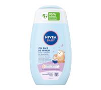 NIVEA BABY Gel 2 in 1 per lavare corpo e capelli per la buona notte, 200 ml