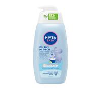 NIVEA BABY Gel detergente per capelli e corpo, 2 in 1, 500 ml con pompa