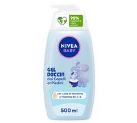 NIVEA - Baby Gel Doccia dai Capelli ai Piedini 500 ml, Detergente neonato per pelle e capelli puliti Bagnoschiuma e sapone neonato unisex