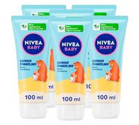 Nivea Baby Pasta Protettiva Emolliente per Cambio Pannolino Formula Ipoallergenica con Ossido di Zinco ad Azione Lenitiva e Calmante Contro Rossori 0% Alcool Parabeni Coloranti - 6 Flaconi da 100ml