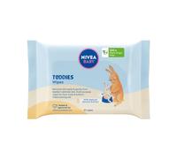 Nivea Baby Toddies – Salviettine umidificate biodegradabili con estratto di mandorla – 57 pz