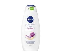NIVEA Bagno Crema Orchid & Cashmere 3 confezioni da 750 ml, Bagnoschiuma Idratante con Estratti di Cashmere, Bagnoschiuma Cremoso al Delicato Profumo di Orchidea