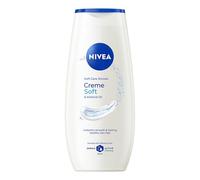 NIVEA Bagnodoccia Creme Soft 250 ml, Bagnoschiuma in crema detergente e idratante, Crema docciaschiuma con Olio di Mandorla, Vitamine C, E e Oli Nutrienti, Profumo delicato, Tutti i tipi di pelle