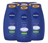 Nivea Bagnodoccia Detergente Corpo Creme Care Formula Biodegradabile con Profumo dell'Originale Nivea Creme Docciaschiuma ad Azione Idratante Nutriente per Tutti i Tipi di Pelle - 6 Flaconi da 650ml