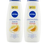 Nivea Bagnoschiuma Care&Orange 650ml, 650ml (Confezione da 2)