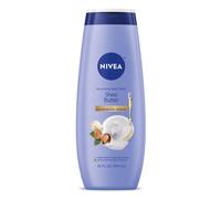 NIVEA Bagnoschiuma Nutriente al Burro di Karit con Siero Nutriente, Bagnoschiuma Idratante per Donna Arricchito con Provitamina B5 e Vitamina E,