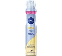 NIVEA Blonde Care Styling Spray, spray rinforzante per capelli con pantenolo e vitamina B3, vernice per capelli biondi brillanti e tenuta 24 ore (livello 4), spray vegano (250 ml)