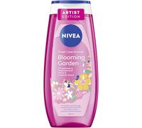 NIVEA Blooming Garden Artist Edition - Bagno doccia a pH neutro, con vitamina C & E, con profumo di peonie e magnolia (250 ml)
