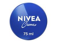 Nivea Creme 75 ml, Crema idratante corpo, viso e mani multiuso con Eucerit, Glicerina e Pantenolo