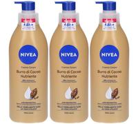 Nivea Body Nutriente Cocoa 3x400 ml