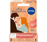 NIVEA Bridgerton, Rossetto nutriente Peach Tea, Penelope & Colin, 4,8 g