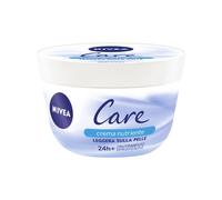 Nivea Care Crema Nutriente 200 ml, Crema idratante corpo, viso e mani per un nutrimento profondo 24h