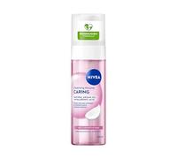 NIVEA Caring Mousse Viso Detergente, 150 ml | Detergente Viso Idratante con Acido Ialuronico e Olio di Argan, Per Pelli Secche e Sensibili, Rimuove Sebo e Impurità