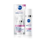 NIVEA Cellular Expert Filler, siero ialuronico con SPF 50+, leggero e ad assorbimento rapido con acido ialuronico puro, cura del viso per rughe levigate, fluido giornaliero per siero UV (30 ml)