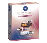 NIVEA Cellular Expert Filler Serum Layering - Sieri viso Lift 3 Zone + Acido Ialuronico + Vitamina C - Rituale anti-invecchiamento brillante e fermezza - Idea regalo Premium