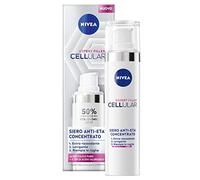 NIVEA CELLULAR EXPERT FILLER Siero Anti-Età Concentrato 40ml, Siero viso Acido Ialuronico rassodante, Siero viso antirughe con Acido Ialuronico e Acido Folico, Siero antirughe per una pelle levigata