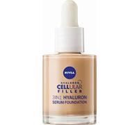 NIVEA Cellular Filler 3 in 1 - Siero ialuronico per fondotinta, 30 ml