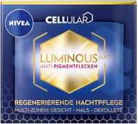 NIVEA Cellular Luminous 630 Anti macchie di pigmento, Notte rigenerante 5 g